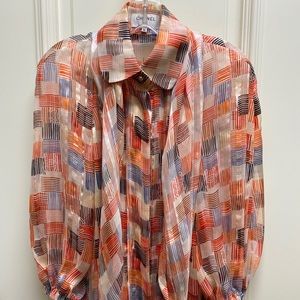 Chanel silk blouse